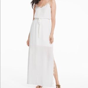 Stunning White House Black Market Maxi Dress NWT